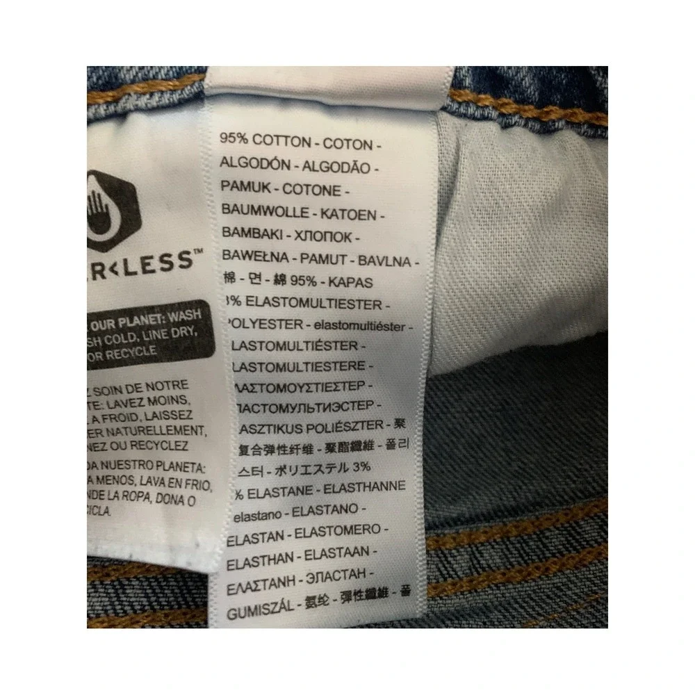 Levis 505 Jeans Mens 32x30 Blue Straight Leg Medium Wash Cotton Denim Pants